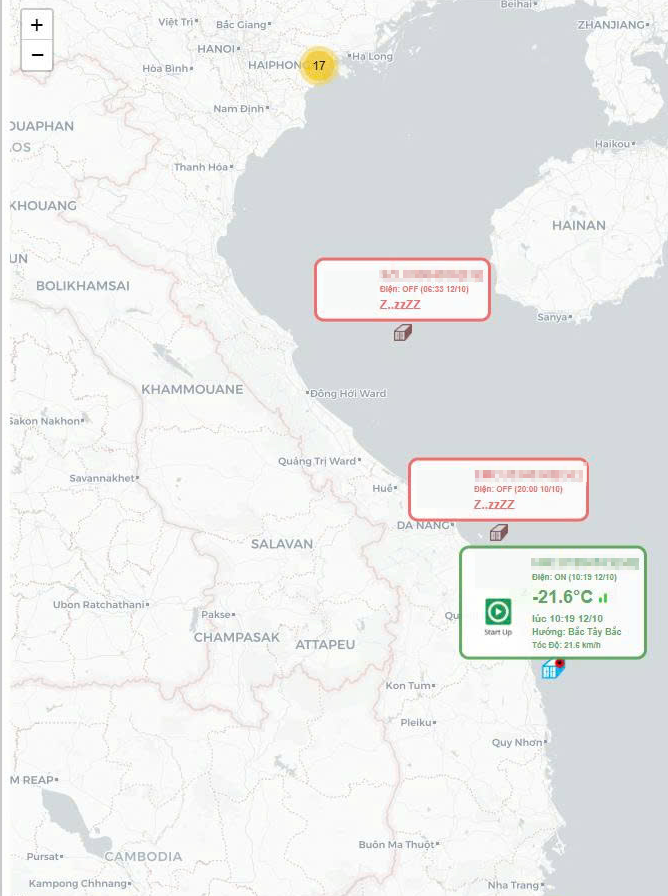 Bản Đồ Theo Dõi GPS